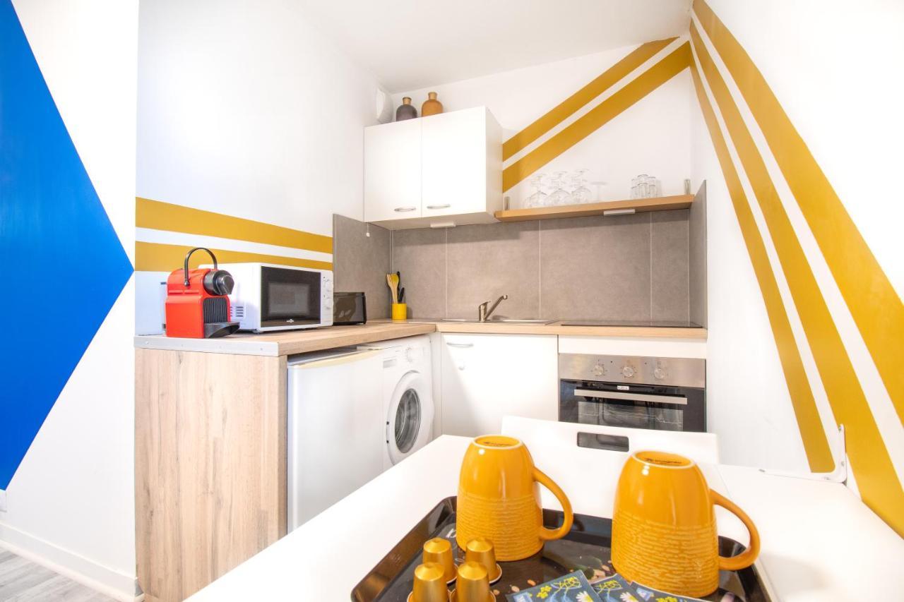 Charmant T2 Sur Ile De Nantes Avec Parking Et Balcon Bagian luar foto