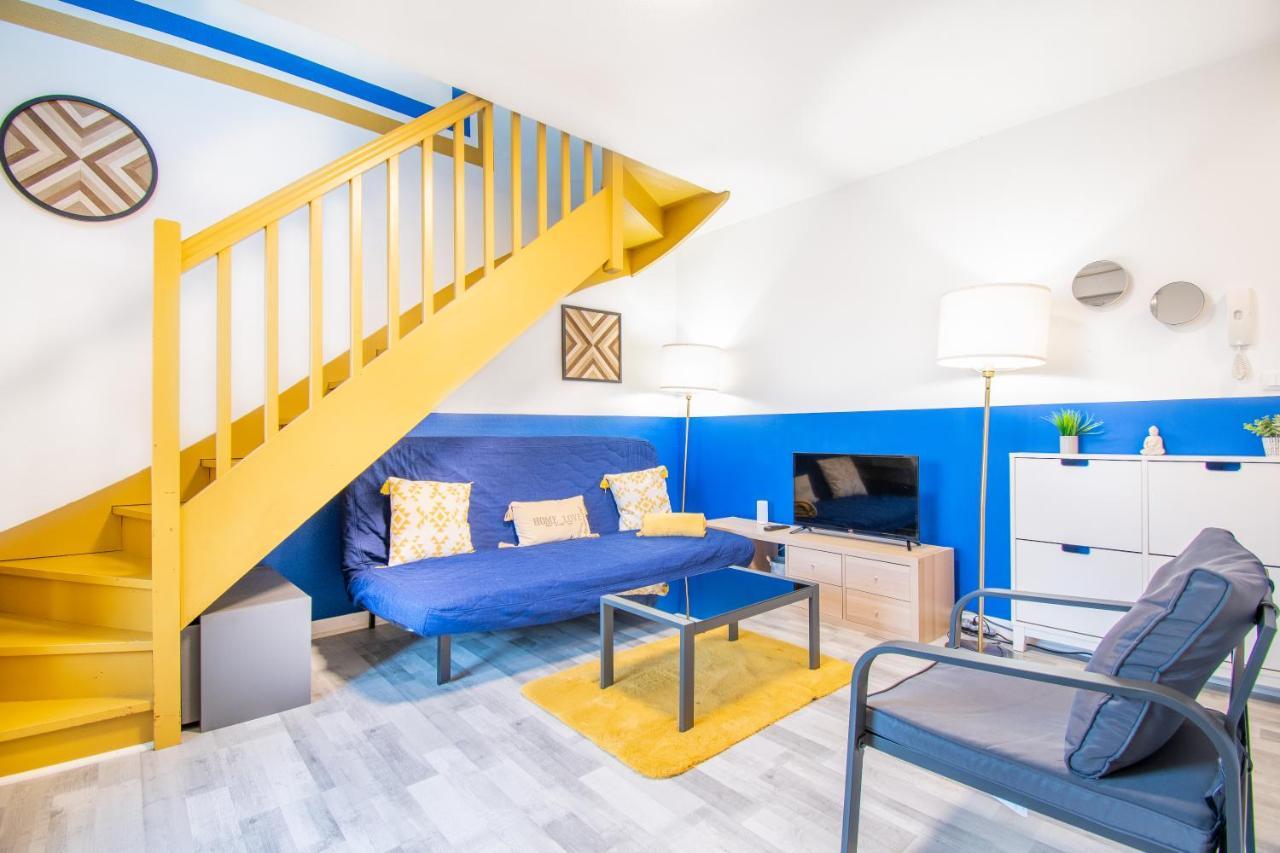 Charmant T2 Sur Ile De Nantes Avec Parking Et Balcon Bagian luar foto